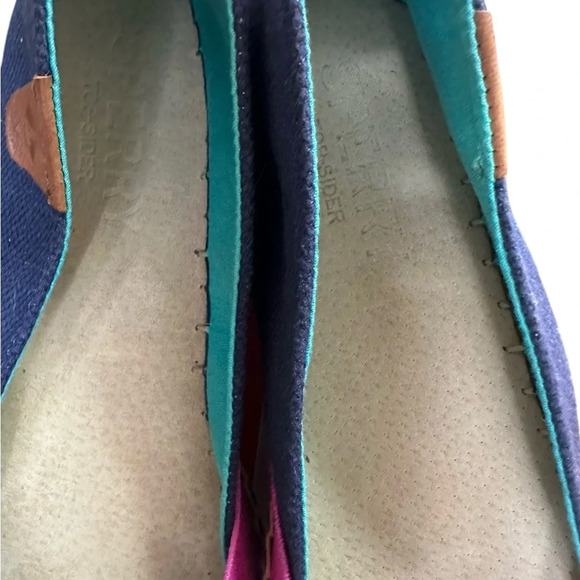 Sperry Katama Cape - Blue Seaweed Print Size 8 - Picture 8 of 8